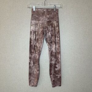 Lululemon Align High-Rise Pant 25" Shine in the Diamond Dye Misty Shell